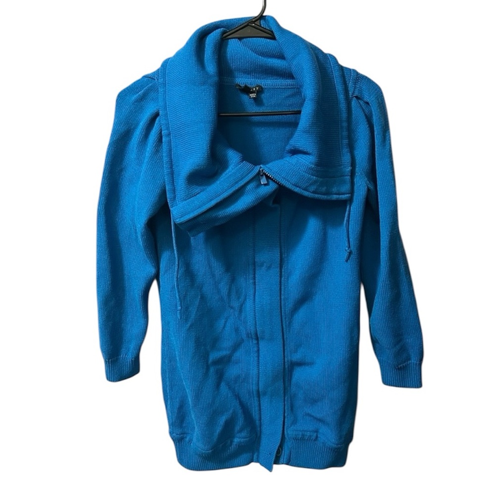 Theory Zip Cardigan Sweater Jacket PETITE